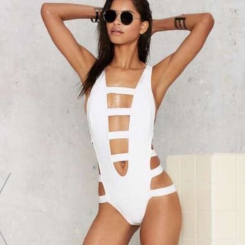 Nasty Gal Take The Plunge Swimsuit